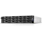 ASUSTOR AS6512RD LOCKERSTOR 12RD NAS 12ベイ 1Uラックマウント Intel Atom C3538 2.1GHzクアッドコアプロセッサ搭載 8…
