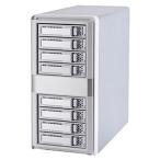 ARECA ARC-4038 SATA III HDD8台搭載可能、SAS to SAS 12Gb/ s 外付型JBOD ケース　Expander対応