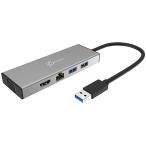 Kaijet (j5 create) JUD323S USB3.0 5-in-1 Mini Dock Silver (for Surface)