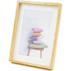 浅沼商会 812940 KING フォトフレーム 木製額 JK101 2L ナチュラル