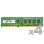 アドテック ADS12800D-8G4 DDR3-1600 240pin UDIMM 8GB×4枚