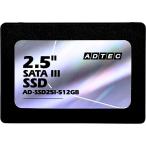  Ad Tec AD-SSD25I-512G 3D NAND SSD 2.5inch SATA AD-SSD25I 512GB