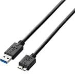ELECOM USB3-AMB15BK USB3.0ケーブル(A-microB)/ 1.5m/ ブラック