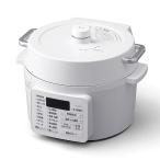 アイリスオーヤマ PC-MA2-W 電気圧力鍋 2.2L ホワイト