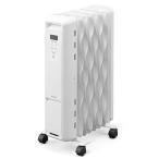 アイリスオーヤマ IWH2-1208M-W ウェーブ型オイルヒーター マイコン式 ホワイト