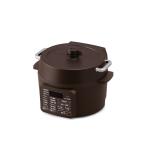 アイリスオーヤマ PC-MA2-T 電気圧力鍋 2.2L カカオブラウン
