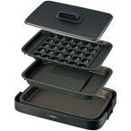  Zojirushi ma сигнал ведро EA-KJ30-BA плита .... черный [ глубокий type plate ][ наклонение паз есть yakiniku plate ][ район порез . линия есть ......