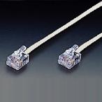 JVCケンウッド TF-1150WT モジュラーコード 6極4芯タイプ(15M) 白色