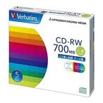 Verbatim SW80QP5V1 CD-RW 700MB PC данные для 4 скоростей соответствует 5 листов тонкий в кейсе non широкий печать возможность 