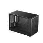 Deepcool R-CH260-BKNGM0-G-1 CH260/ MicroATX PCケース/ ブラック/ 高エアフロー設計/ メッシュパネル/ 背面コネ…