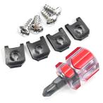 POG-MAX 軽トラ キャリイ トラック DA16T スピーカー 取付用 ネジ工具セット タッピングスクリューネジ スピードナット スタビードライバー 4組入 TN8027-4381