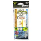 がまかつ 渓流自在式天井糸 パーフェクト仕掛 針5号-ハリス0.2号