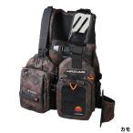 オレンジブルー ライフジャケット mazume レッドムーンライフジャケットIX ブッシュカモ MZLJ-828