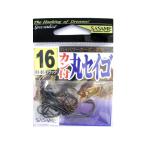 ささめ針 カン付丸セイゴ ＲＩ−０５ １６号 １１本入 ブラック