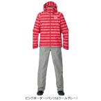 ダイワ レインマックス デタッチャブルレインスーツ DR-3007 WM ピンクボーダー