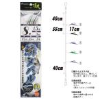 船極頂天 鱗メバル 5本鈎1セット SD734 針8号-ハリス1.5号
