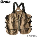[ товар ограничен ] одежда Oraio( Ora Io ) рыболовный жилет L светло-коричневый 