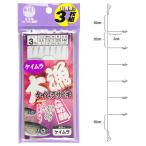 大漁ケイムラサビキ 3枚組 針3号-ハリス0.8号