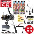 釣得セット エギング入門 オールインワンセット ダブルハンドルリール #チョートクセット【大型商品】【同梱不可】【他商品同時注文不可】