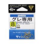 [ товар ограничен ] Gamakatsu серый специальный 8 номер золотой 