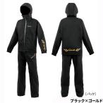  Gamakatsu одежда G спецификация непромокаемый костюм 3L черный × Gold GM3784