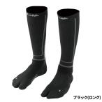  Gamakatsu носки компрессионный носки (. сломан ) M(25.0-27.0cm) черный ( длинный ) GM3812
