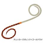 ダイワ 紅牙 シリコンネクタイハイスピードツインカーリー チェッカーズオレンジ+ゴールドラメ【ゆうパケット】