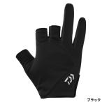 [ outlet ] Daiwa перчатка свет игра перчатка 3шт.@ cut L черный DG-9322W[.. пачка ]
