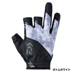 [ outlet ] Daiwa перчатка DG-2023 лёд dry накладка имеется перчатка 3шт.@ cut L низ белый 