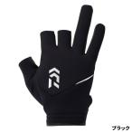 ダイワ 防寒ウェア DG-6525W 防寒ゲームグローブ 3本カット M ブラック 3本切【ゆうパケット】
