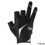  Daiwa перчатка DG-7226 палец Touch jigging перчатка 3шт.@ cut M черный [.. пачка ]