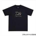 ダイワ ウェア DE-3925 Feel Alive. ドライTシャツ L ブラック×ヘイズカモ