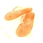 下田漁具(Shimoda-Gyogu) ギョサン　ラメ入り　Ｌ（レディース）　オレンジの画像