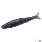 ガンクラフト ワーム ジョインテッドクロー シェイプス 2.5インチ #12 ブラックスモーク・シルバーゴールドラメ【ゆうパケット】