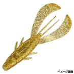 メジャークラフト ワーム ロックライバー ラッキークロー 3.2インチ #3 ウィスキーゴールド【ゆうパケット】