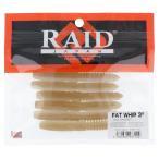 レイドジャパン ワーム ファットウィップ 3インチ 028.ワカサギ【ゆうパケット】