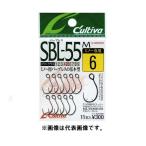 オーナー シングル５５バーブレス（ミノー用） Ｓ−５５ＢＬＭ ＃６【ゆうパケット】