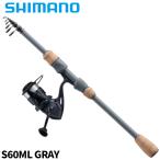  Shimano удочка комплект Buena Vista combo S60ML GRAY 23 год дополнение модель мобильный удилище 