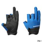  Shimano перчатка 01 Basic перчатка 3 L голубой GL-008Y 3шт.@ порез 