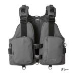 [ товар ограничен ] Shimano спасательный жилет съемный игра лучший свободный серый VF-036V