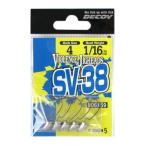 カツイチ デコイ バイオレンスジグヘッド ＳＶ−３８ １／１６ｏｚ ＃４ ＮＳブラック