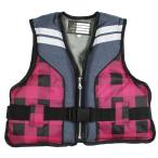 [ товар ограничен ] Kids одежда Smile sipJr. плавающий лучший ST SS розовый проверка × Denim SmileShip