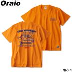  одежда Oraio( Ora Io ) Bick футболка задний SH M orange [.. пачка ]