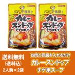 CoCo壱番屋 カレー スンドゥブ チゲ スープ 送料無料 カレー スンドゥブチゲ 用 スープ 1袋 2人前 300g×2袋 価格 750 円 とび辛 スパイス 使用 鍋