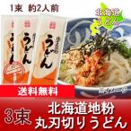 うどん 乾麺 送料無料 干しうどん 北海道 干し うどん 北海道地粉 うどん 200 g×3束 ポイント消化 メール便対応 ポスト 投函 麺類 うどん