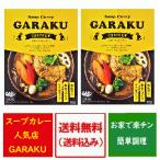 札幌スープカレー 送料無料 ガラク チキンスープカレー GARAKU スープカレー レトルト チキン カレー 2個 惣菜 カレー