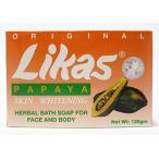 Likas PAPAYA SKIN WHITENING HERBAL SOAP 135g リカス パパイヤ スキンホワイトニング ハーバル ソー
