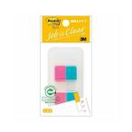 スリーエム 680DH-1 ポスト・イット ふせん ジョーブ フラッグ 透明 詰替え ハーフサイズ ディスペンサー ローズ スカイブルー ※価格は1個のお値段です