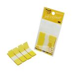 (3個セット) 住友スリーエム 680RH-3 ポスト・イット ふせん ジョーブ フラッグ 透明 詰替え ハーフサイズ 詰替用 4個パック イエロー おまとめセット
