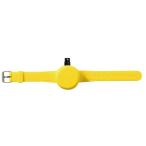 アーテック ArTec 消毒液用リストバンド イエロー 携帯容器 介護 介護用品 衛生用品 感染症対策 感染対策 黄色 除菌剤 腕時計型 除菌用品